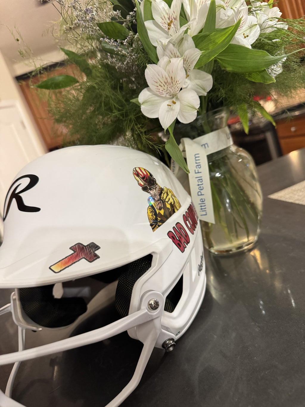 Custom Sports Helmet Decals | UV & Waterproof Vinyl