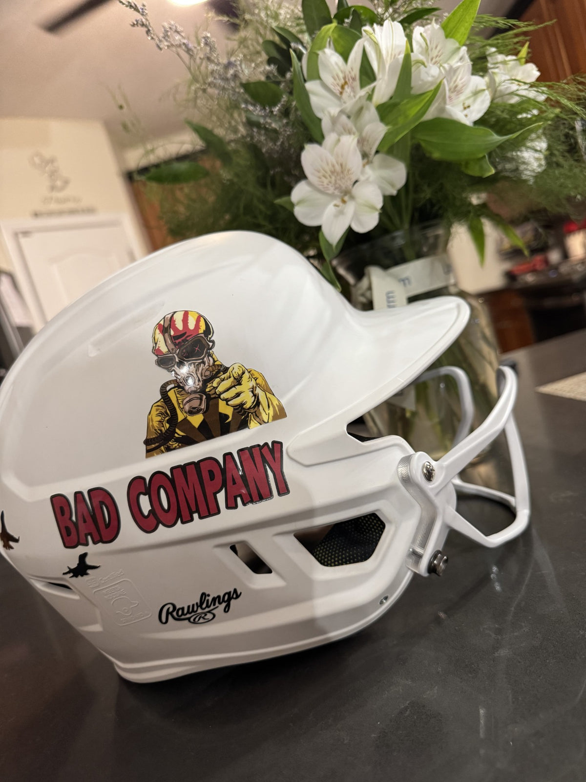 Sports Fan Helmet Decals