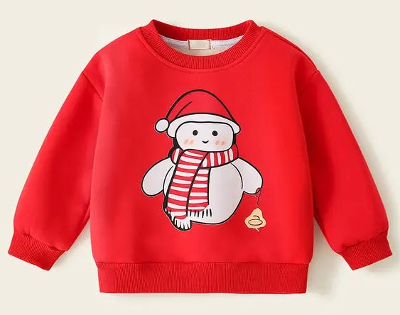 Holiday Print Kids Sweatshirt
