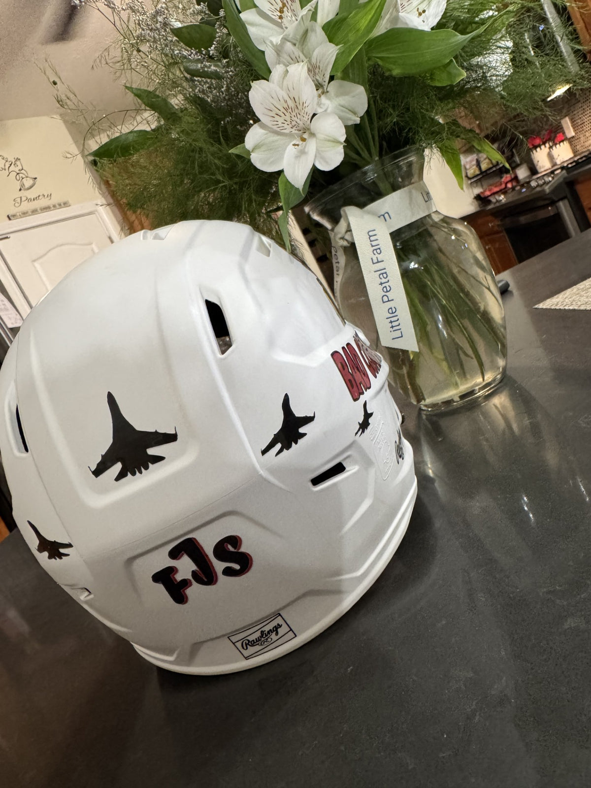 Sports Fan Helmet Decals