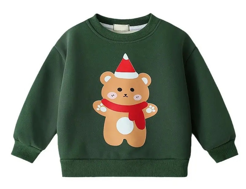 Holiday Print Kids Sweatshirt