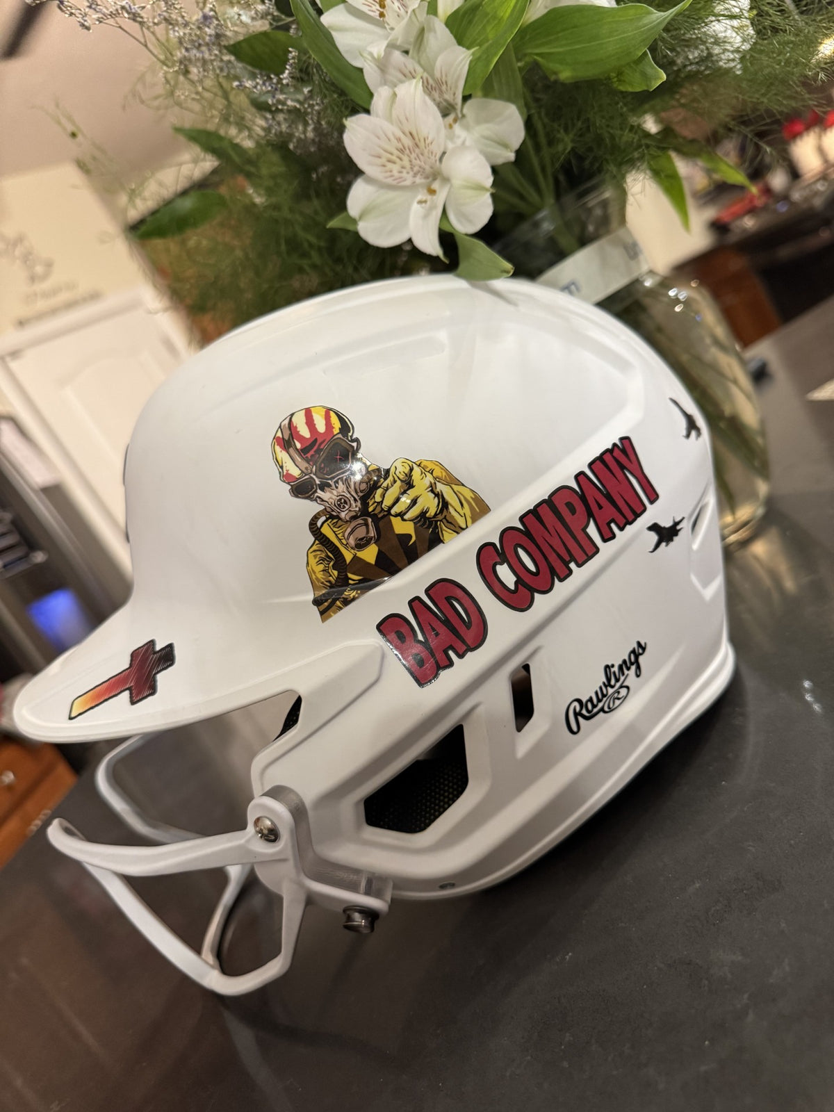 Sports Fan Helmet Decals