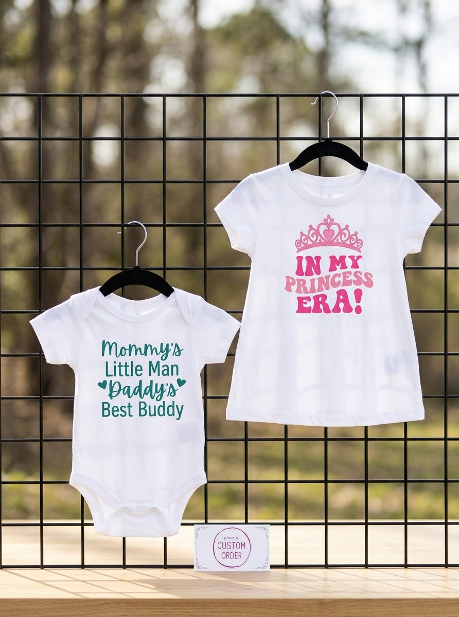 Custom Dress or T-shirt for a little Girl