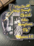 Custom Christian UV & Waterproof Vinyl Window Decal