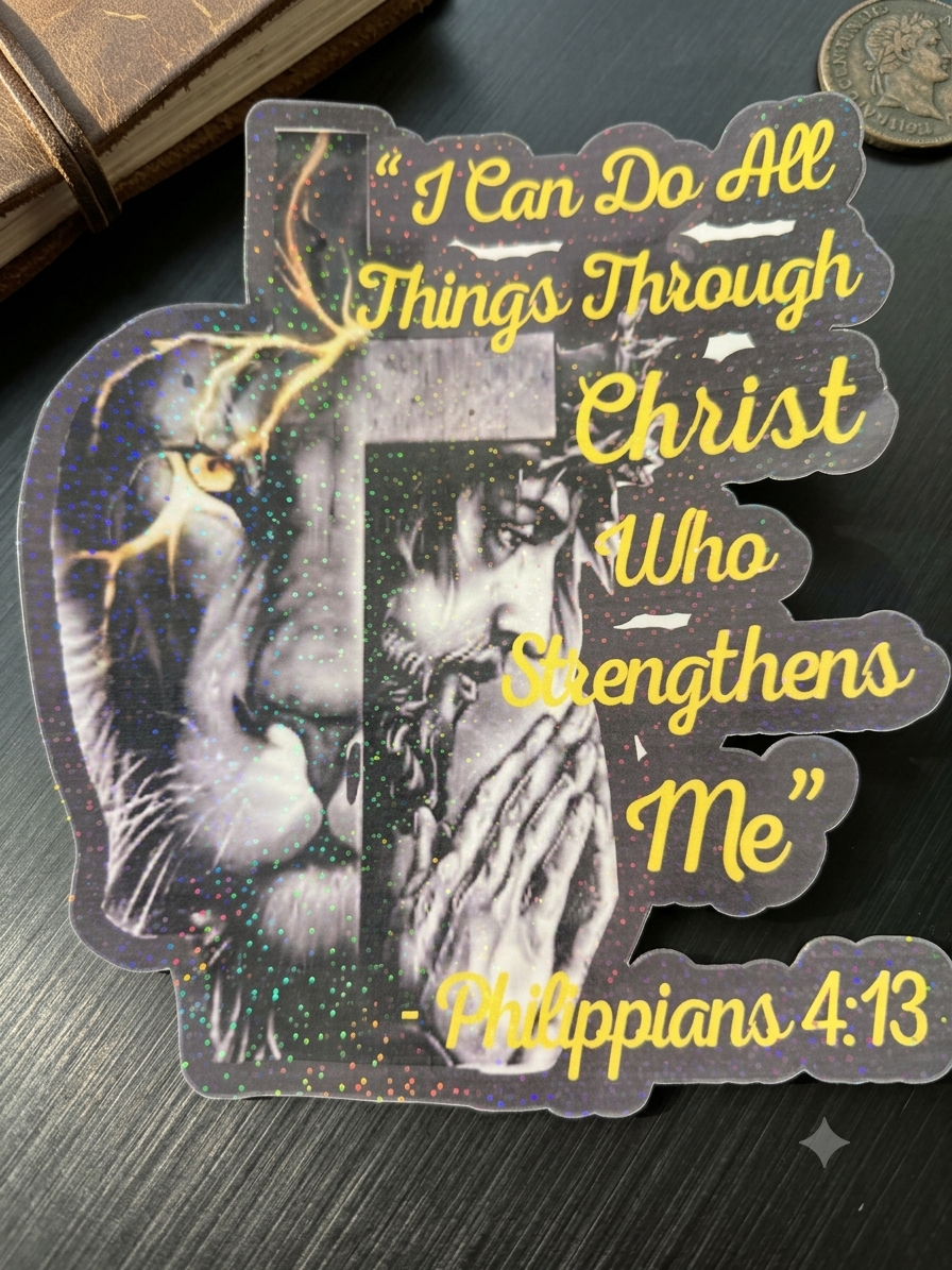 Christian Quotes Window Decal