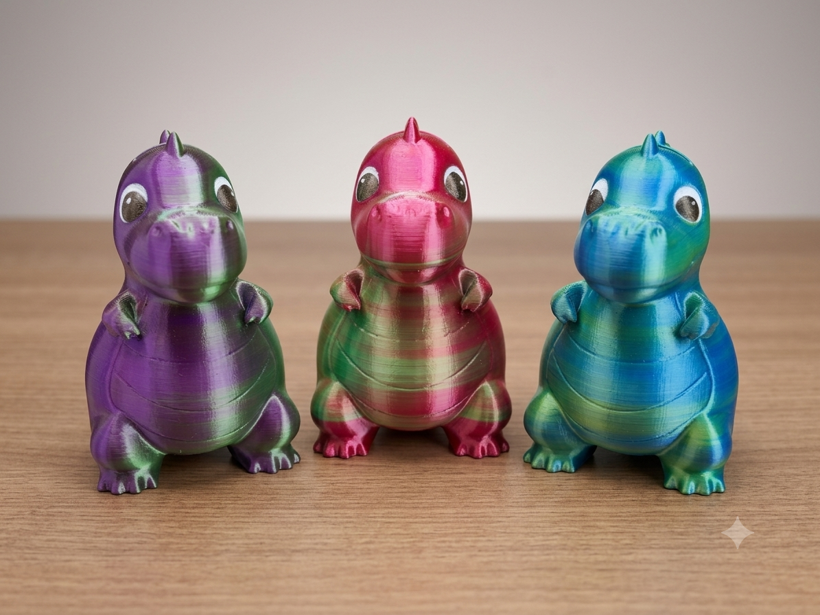 3D Printed Dinosaur Bank
