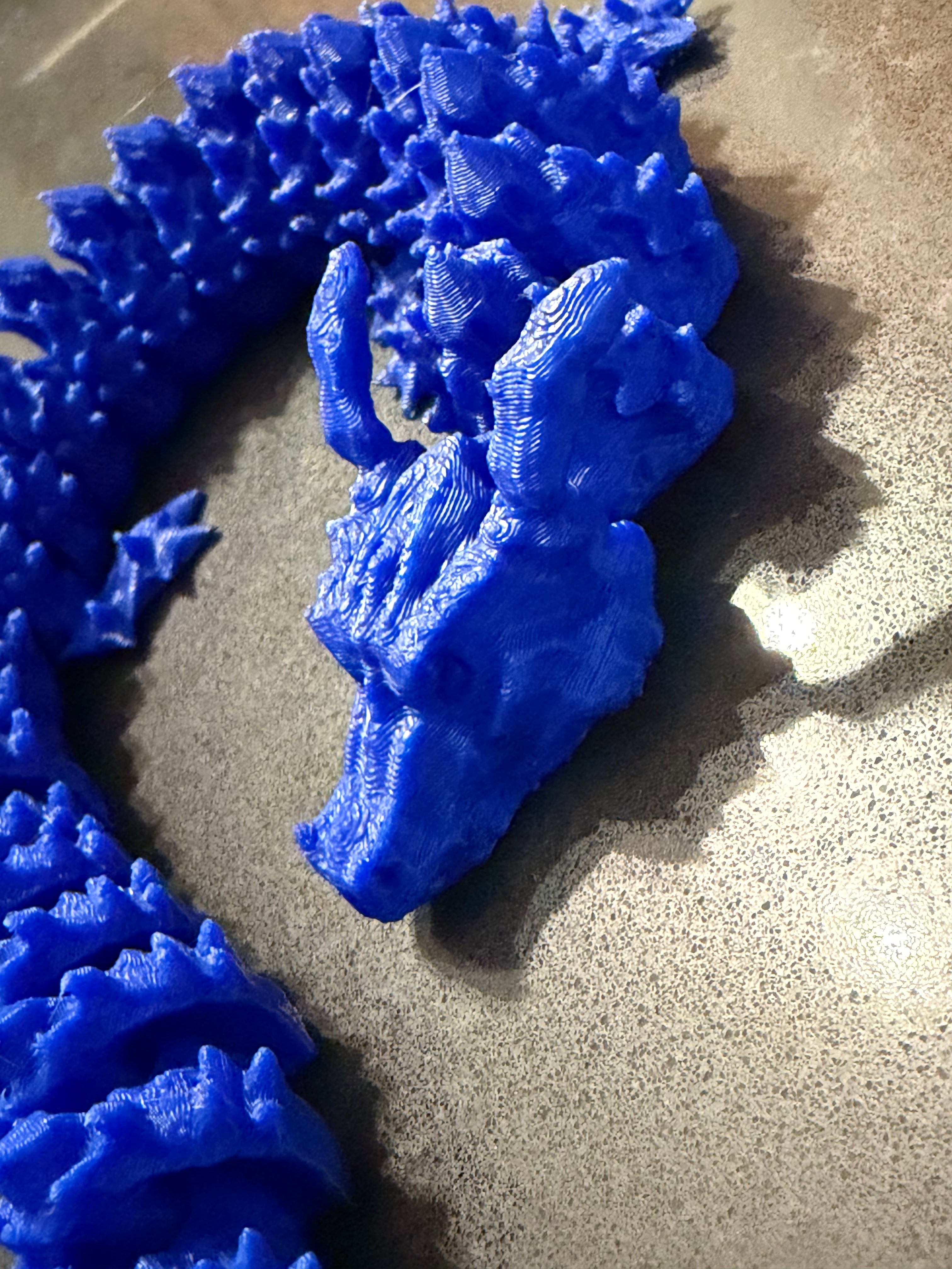 3D Printed Articulated Dragon