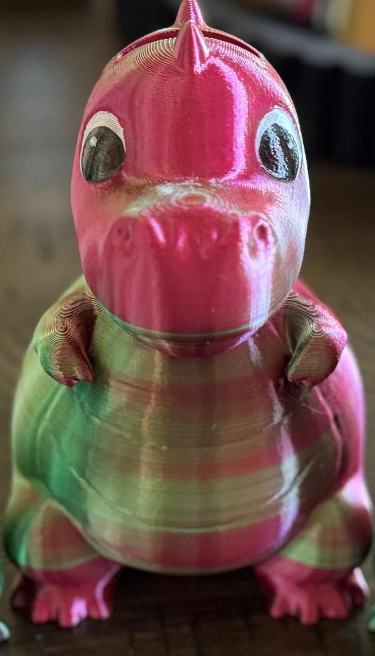 3D Printed Dinosaur Bank