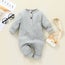 Cotton Knitted Style  Cardigan Jumpsuit